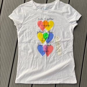 Cat and jack short sleeve shirt. Size 7-8